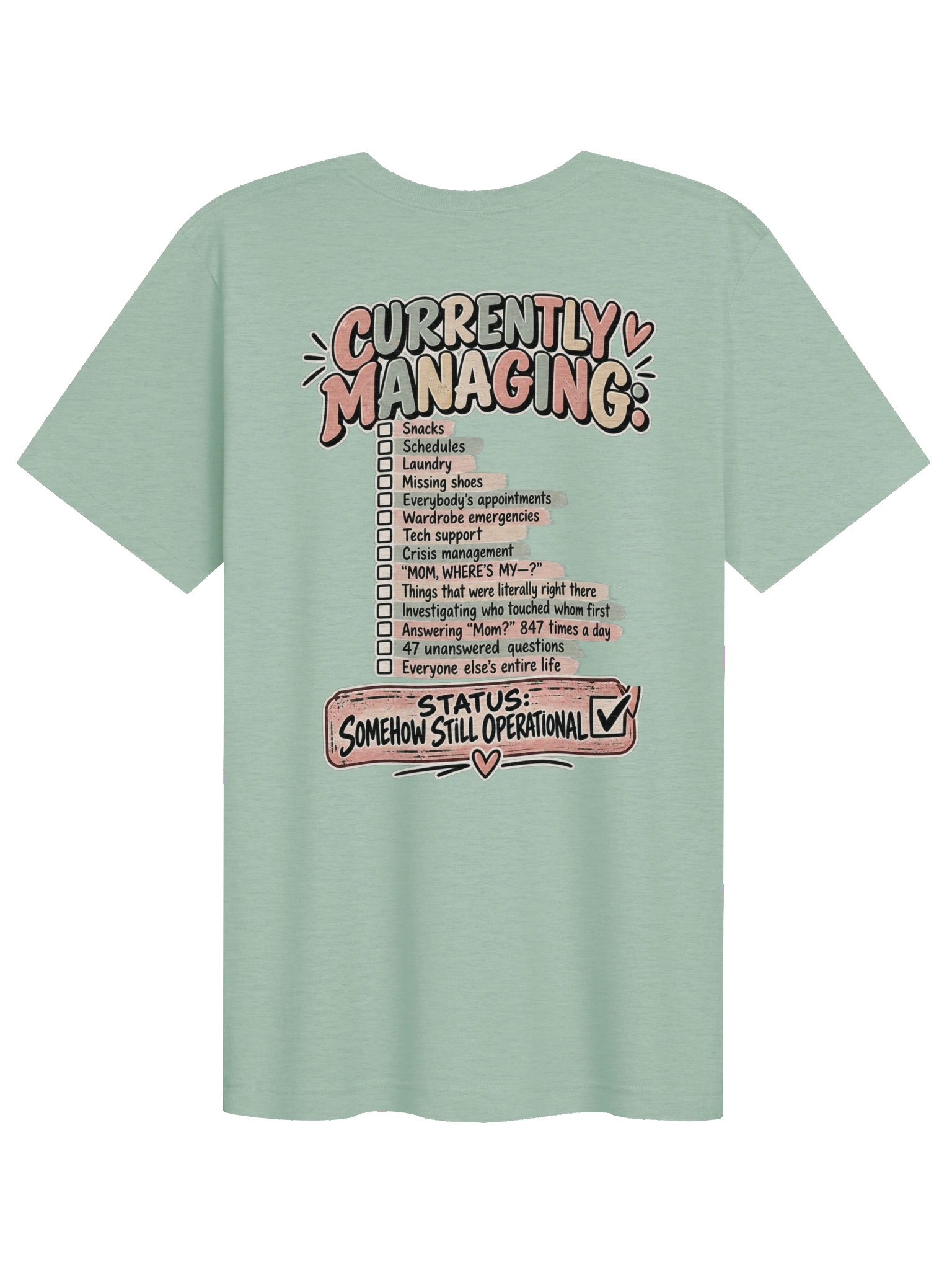 Mom Manager of Mayhem Tee | Funny Mom Shirt product image (6)