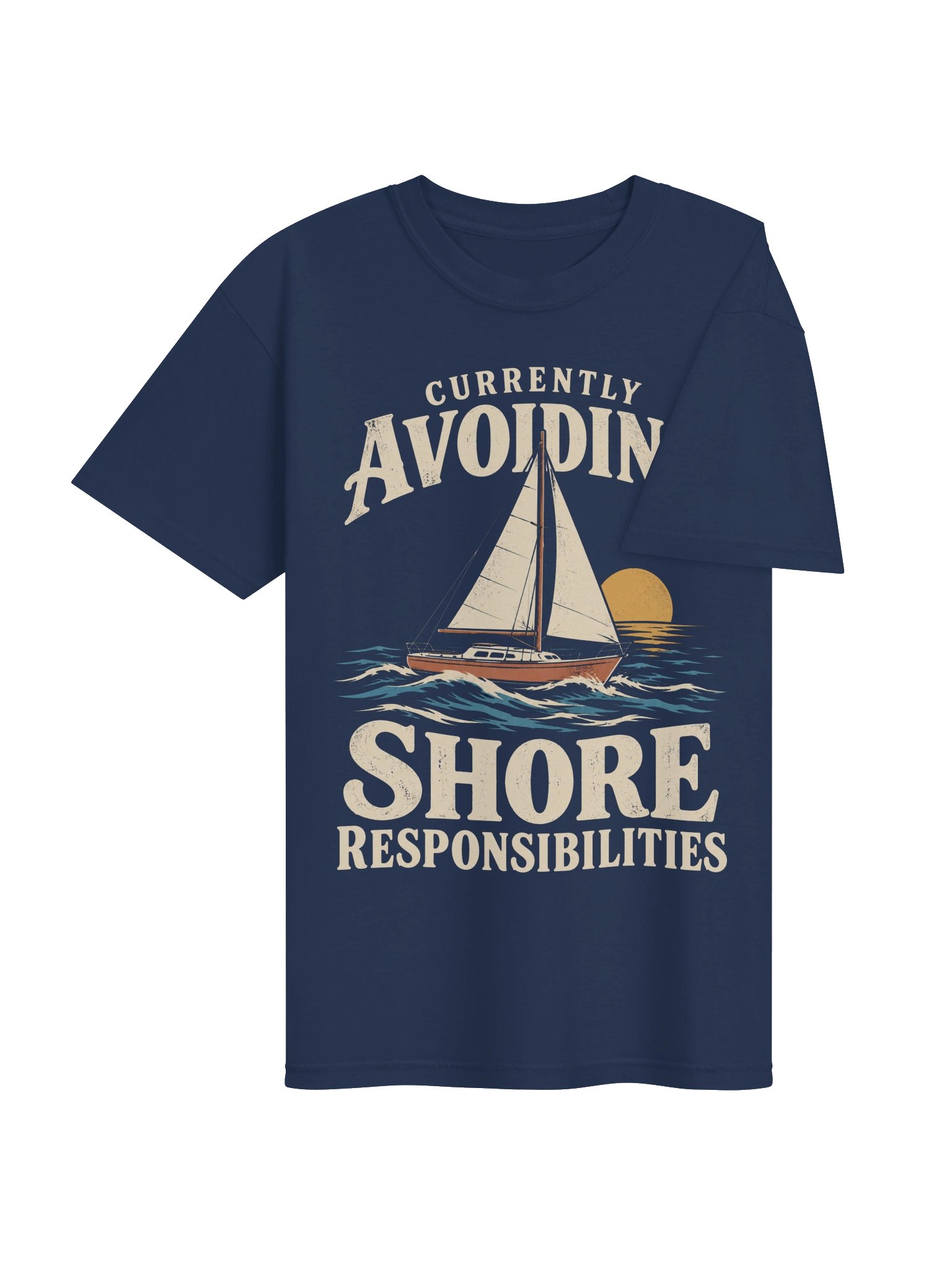 Currently Avoiding Shore Responsibilities T-Shirt product image (4)