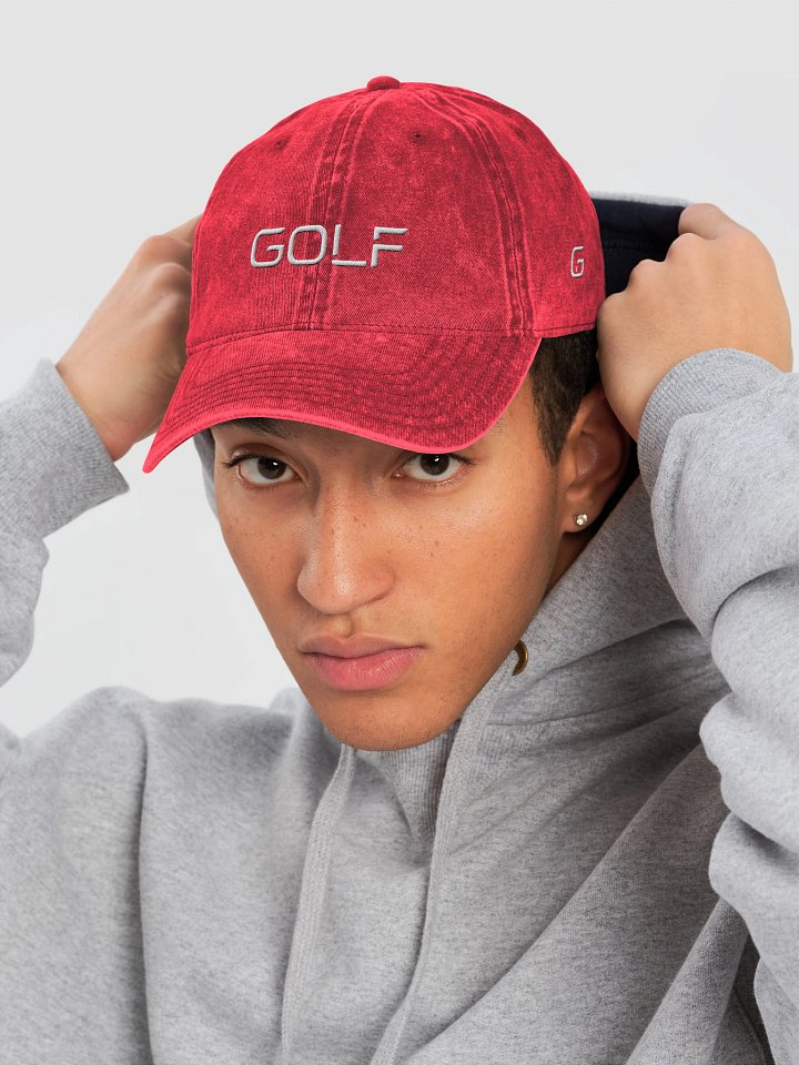 Golffari vintage golflippis, kolme brodeerausta product image (22)