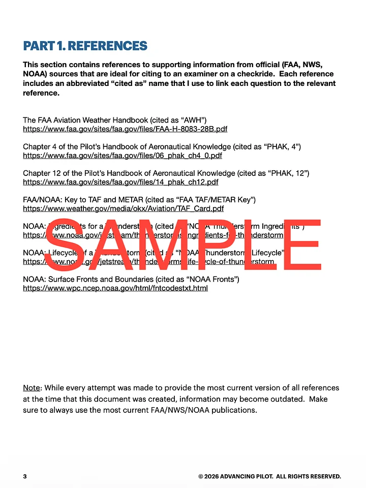 Pilot's Essential Weather Review: Audio + PDF product image (2)