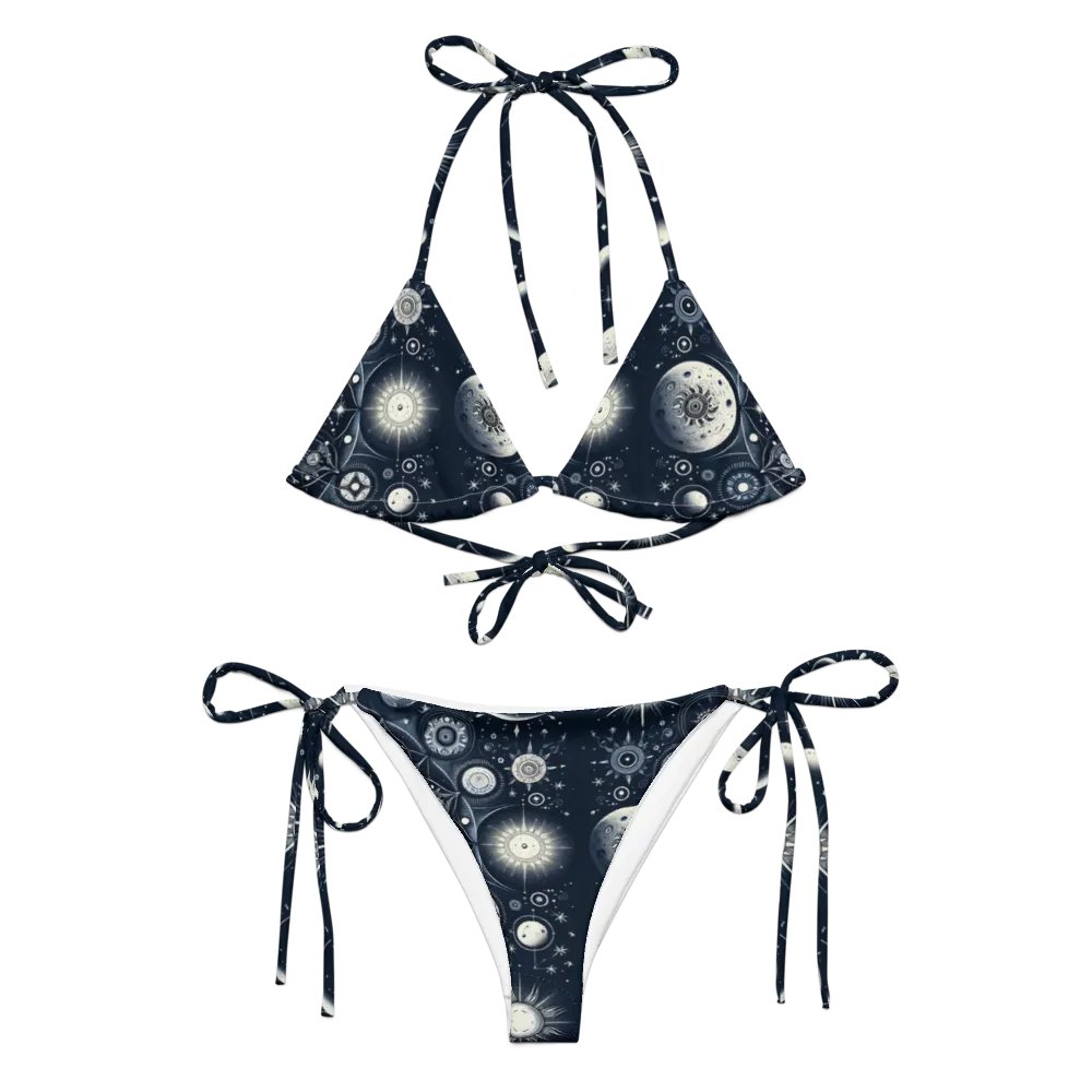 All-Over Print Recycled String Bikini product image (6)