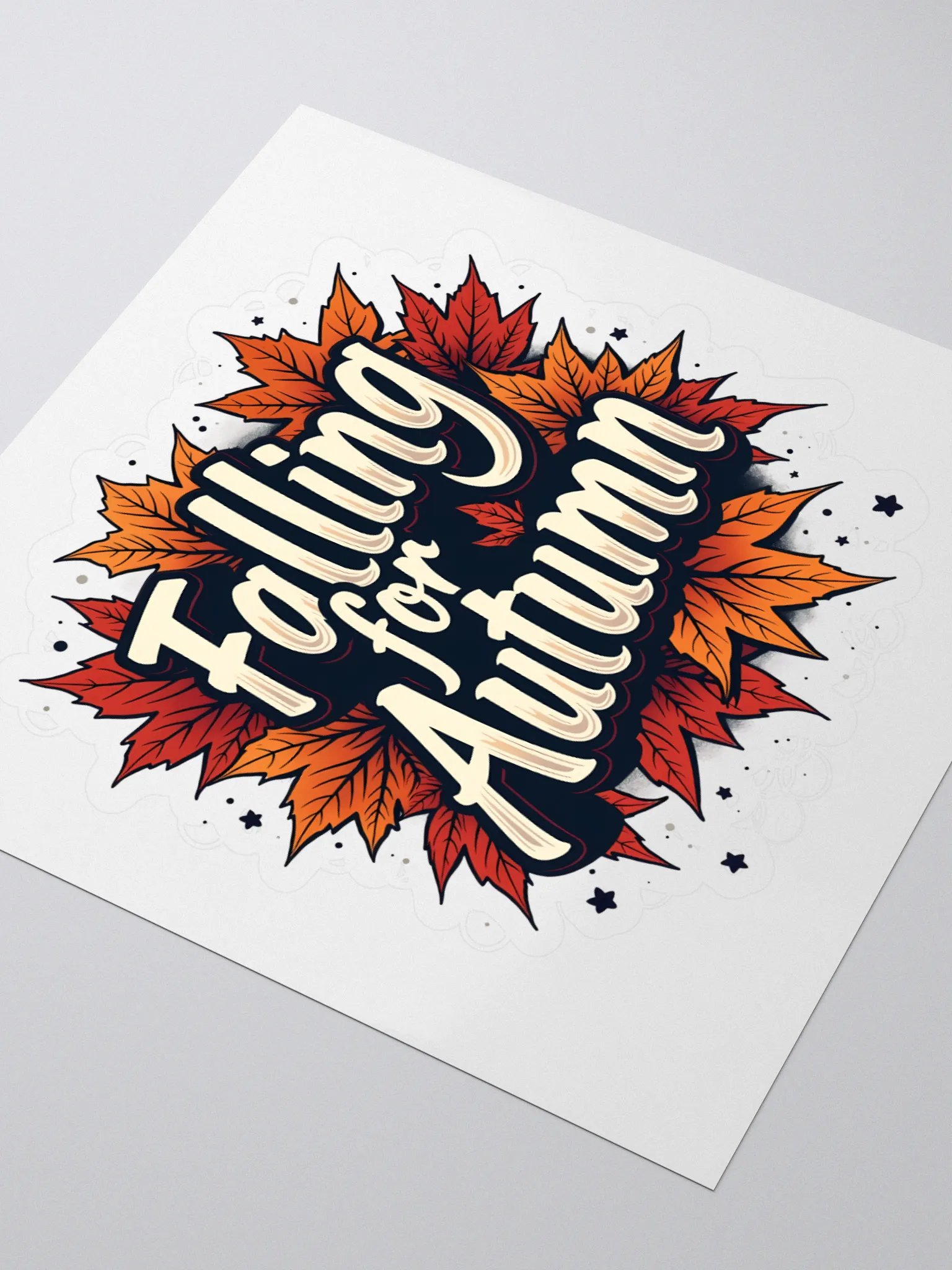 Autumn Bliss Kiss Cut Stickers product image (3)