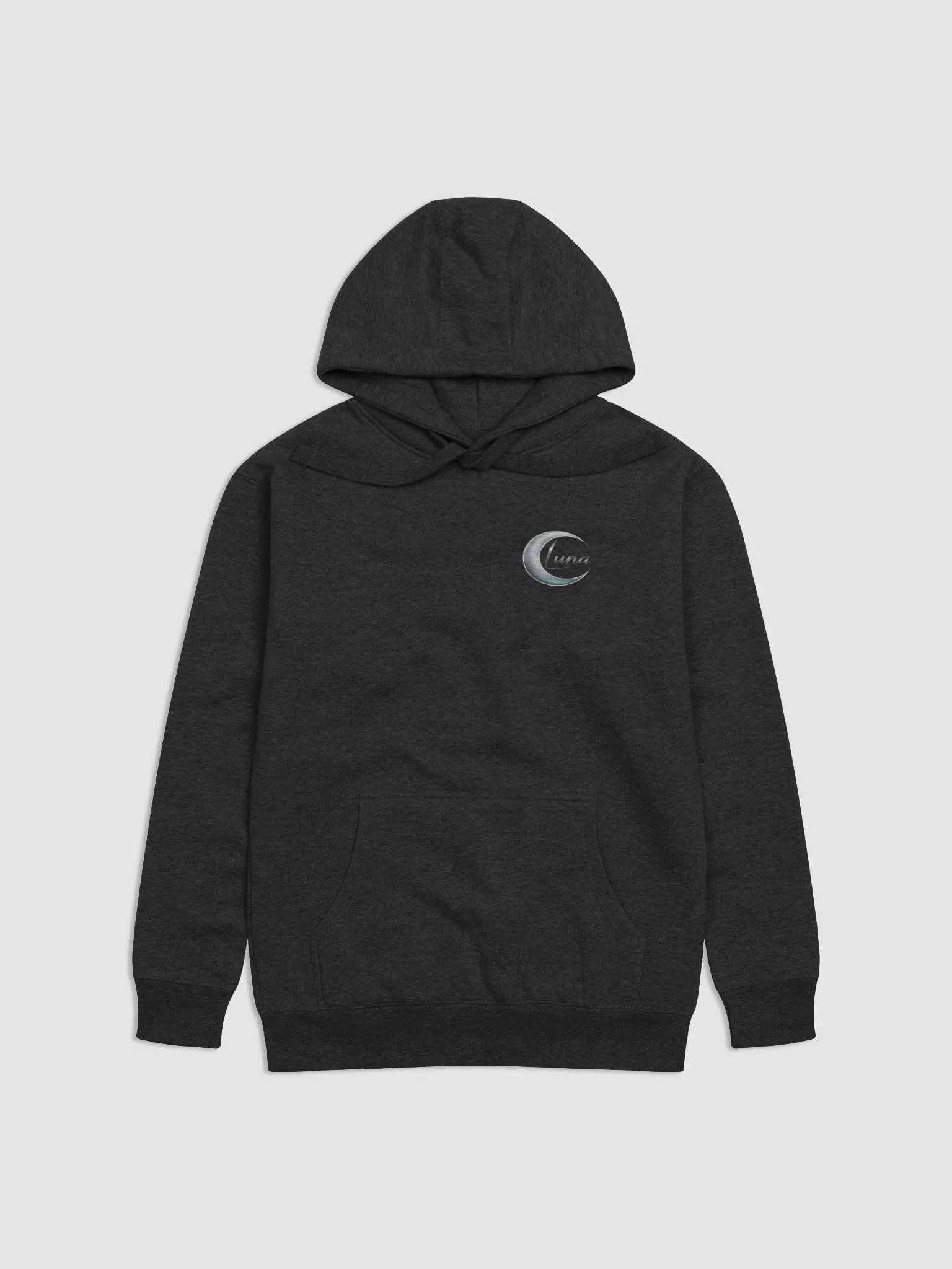 Luna Crest Unisex Premium Hoodie - Celestial Moon Design - TDSMusic product image (1)
