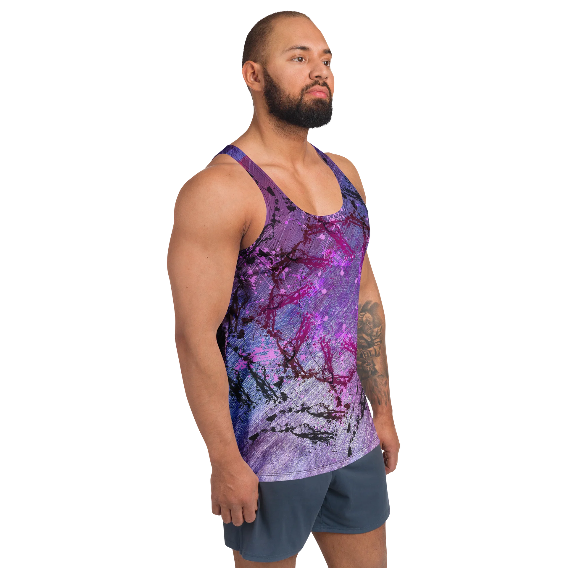 Violet Singularity - All Over Print Tank Top product image (3)