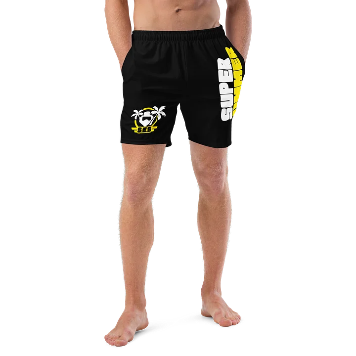 S.E.S Super Summer 26 - Yellow Logo Swimming Trunks product image (2)