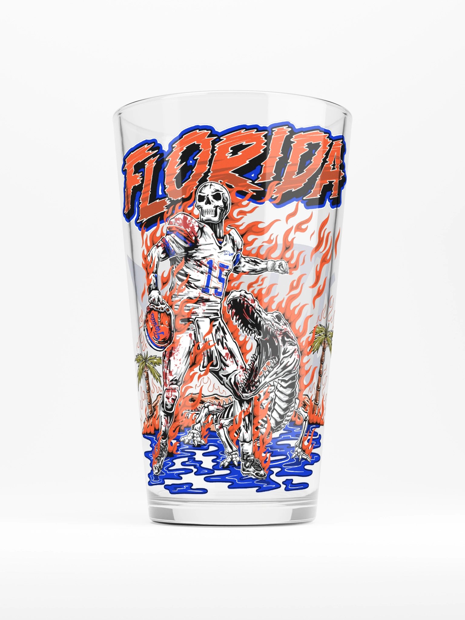Florida, Welcome to Football Pint Glass product image (1)