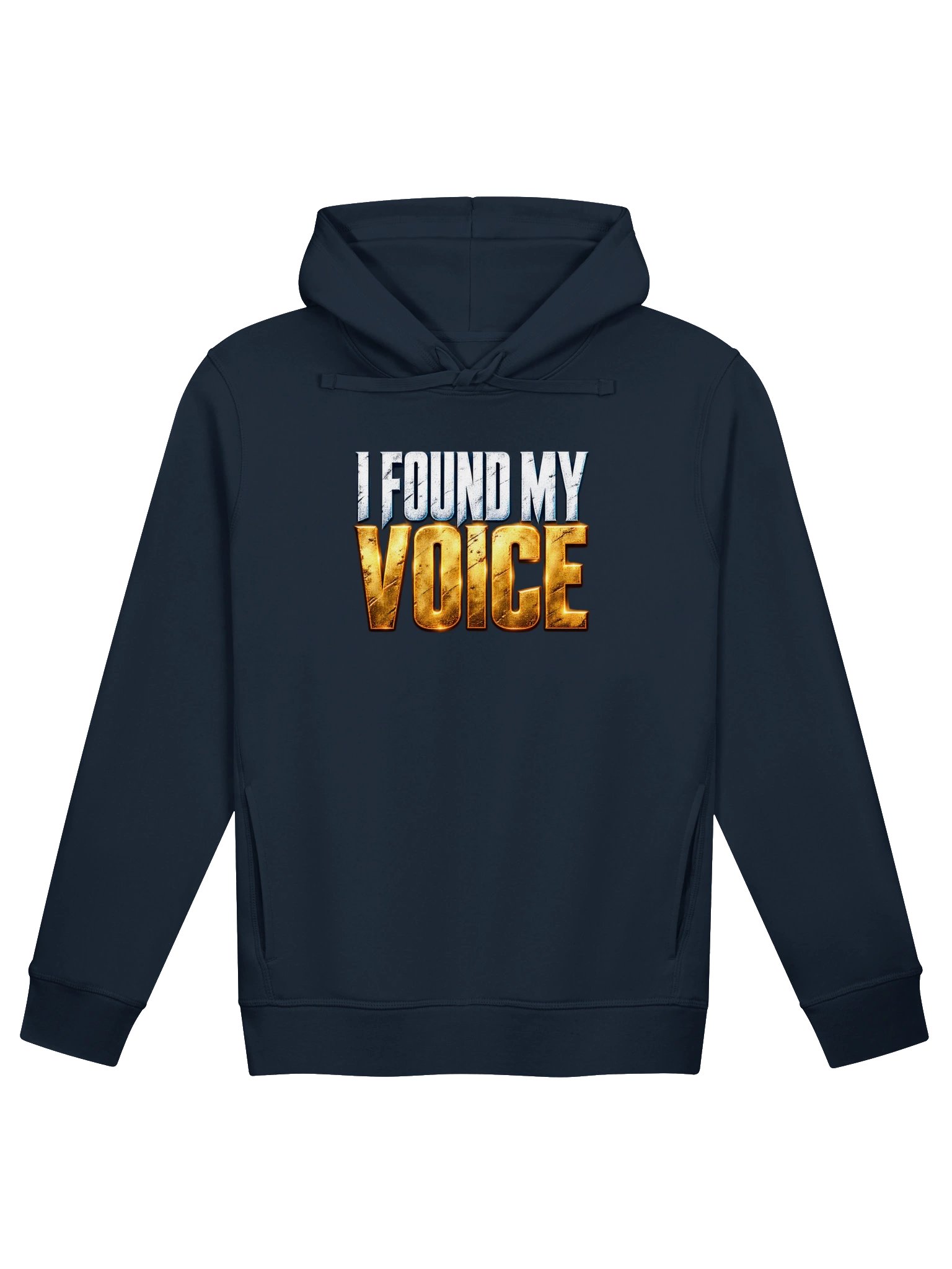 I Found My Voice—Hyper Sync Beats Organic Premium Side Pocket Graphic Hoodie product image (2)