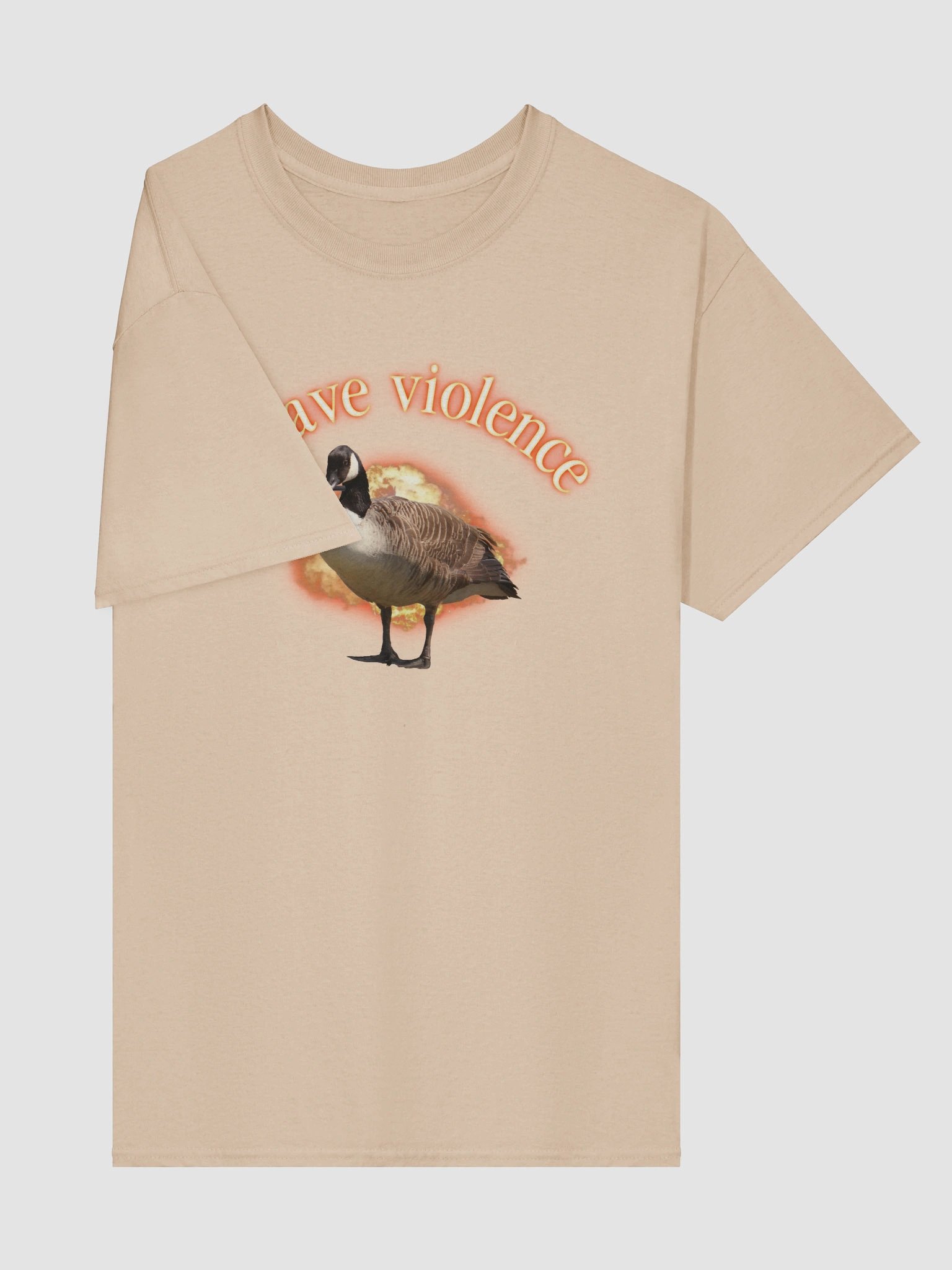 I Crave Violence Goose T-shirt product image (32)