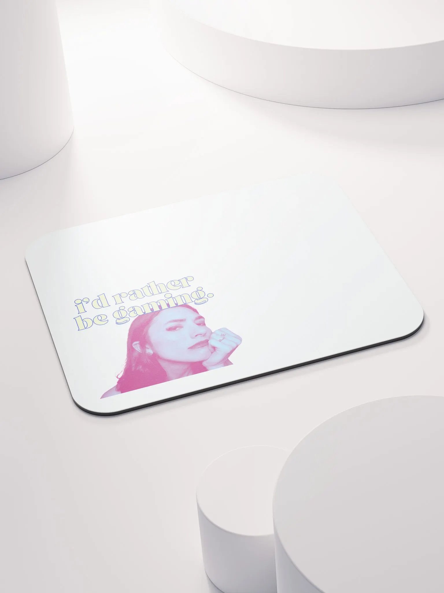 POP art Rather Be Gaming Mouse Pad product image (4)