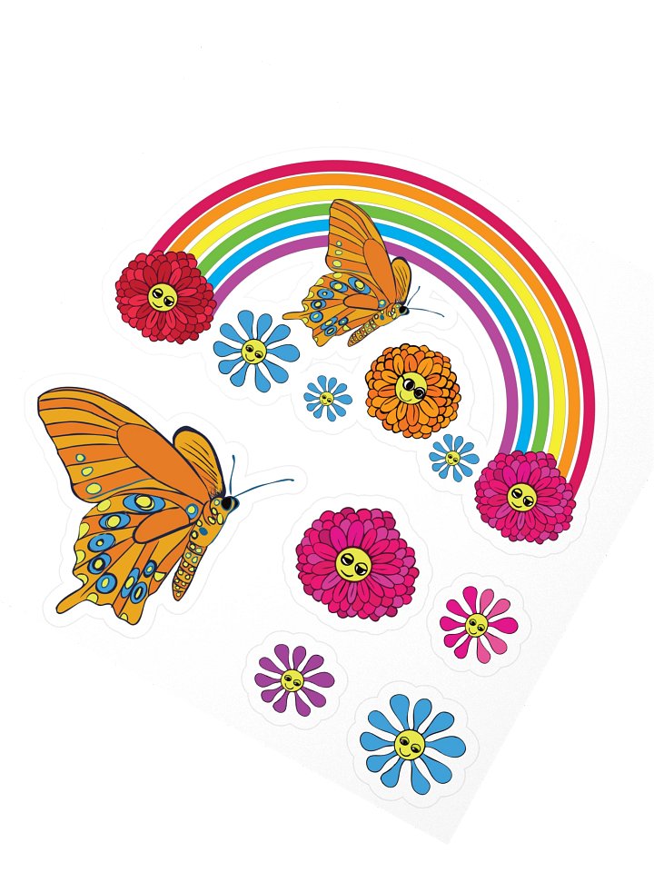 Flower Power Stickers product image (2)