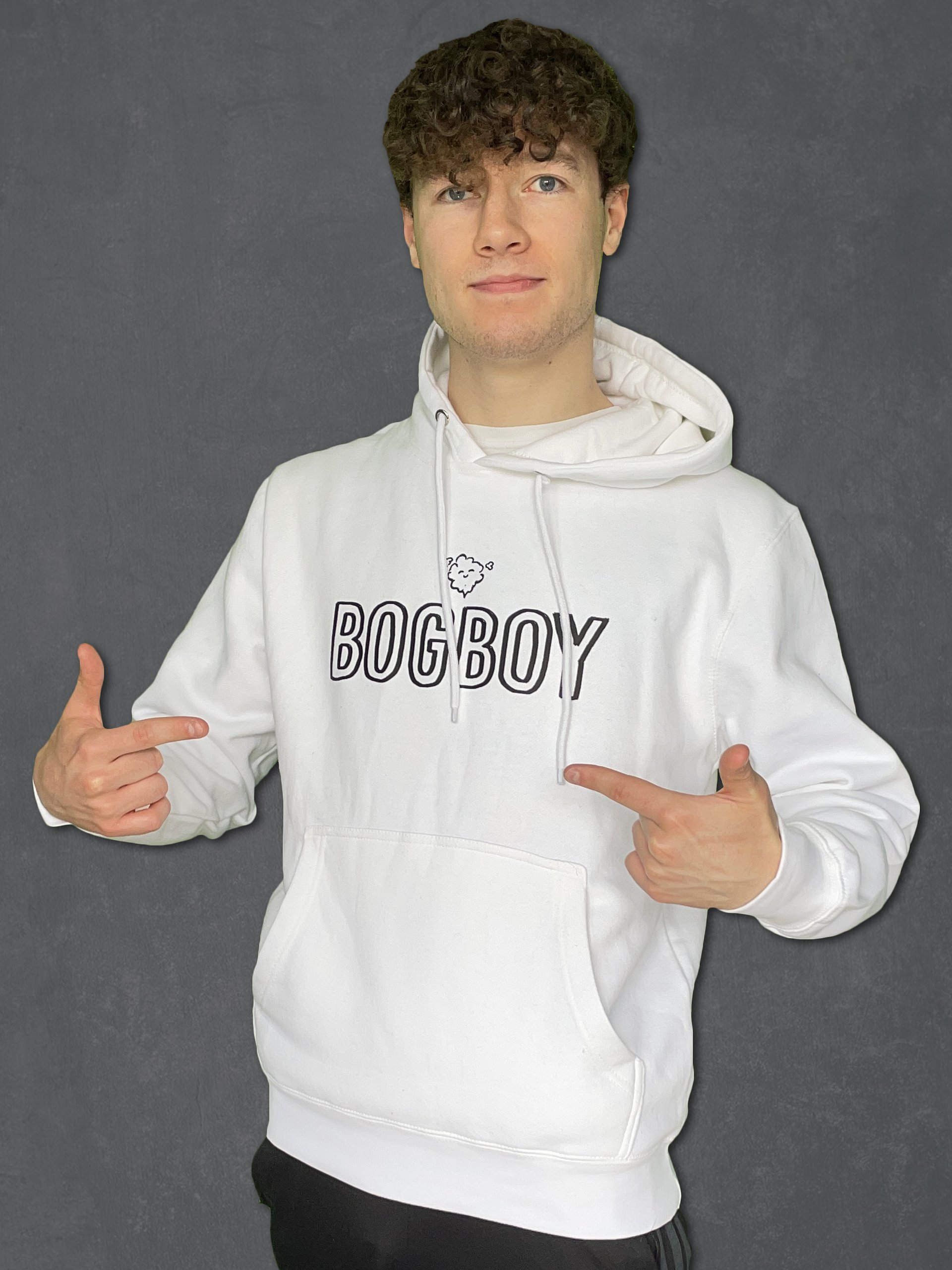 BogBoy Hoodie (White) product image (3)