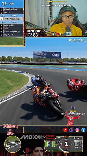 Kali ini ambtukam yang tumbang 😹 | #motogp #motogp24 #motogp25 #motogp26 #fypシ゚