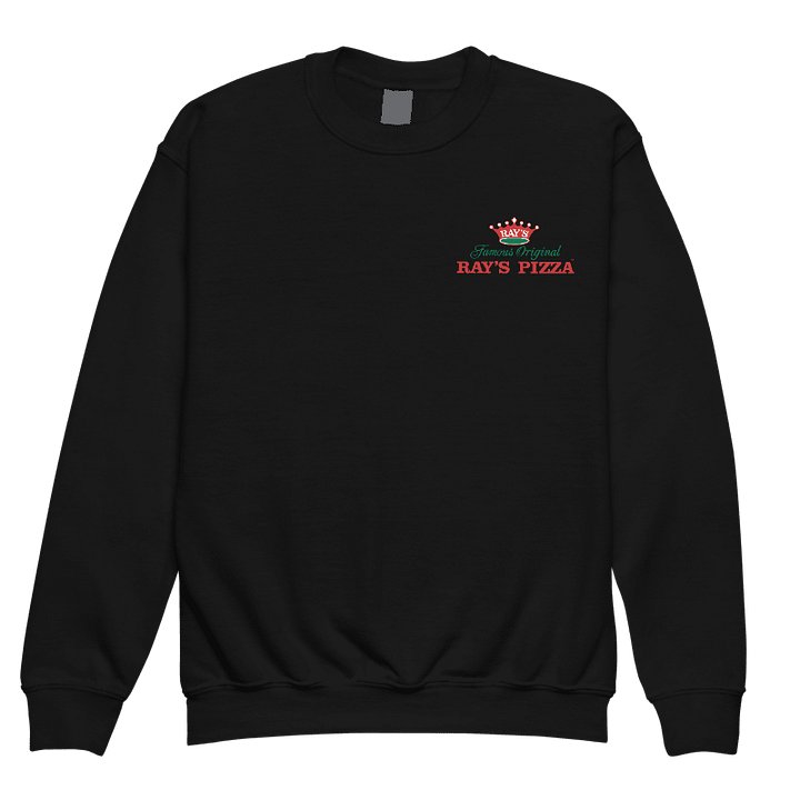 Ray's Pizza Youth Embroidered Crew Neck Sweatshirt product image (1)