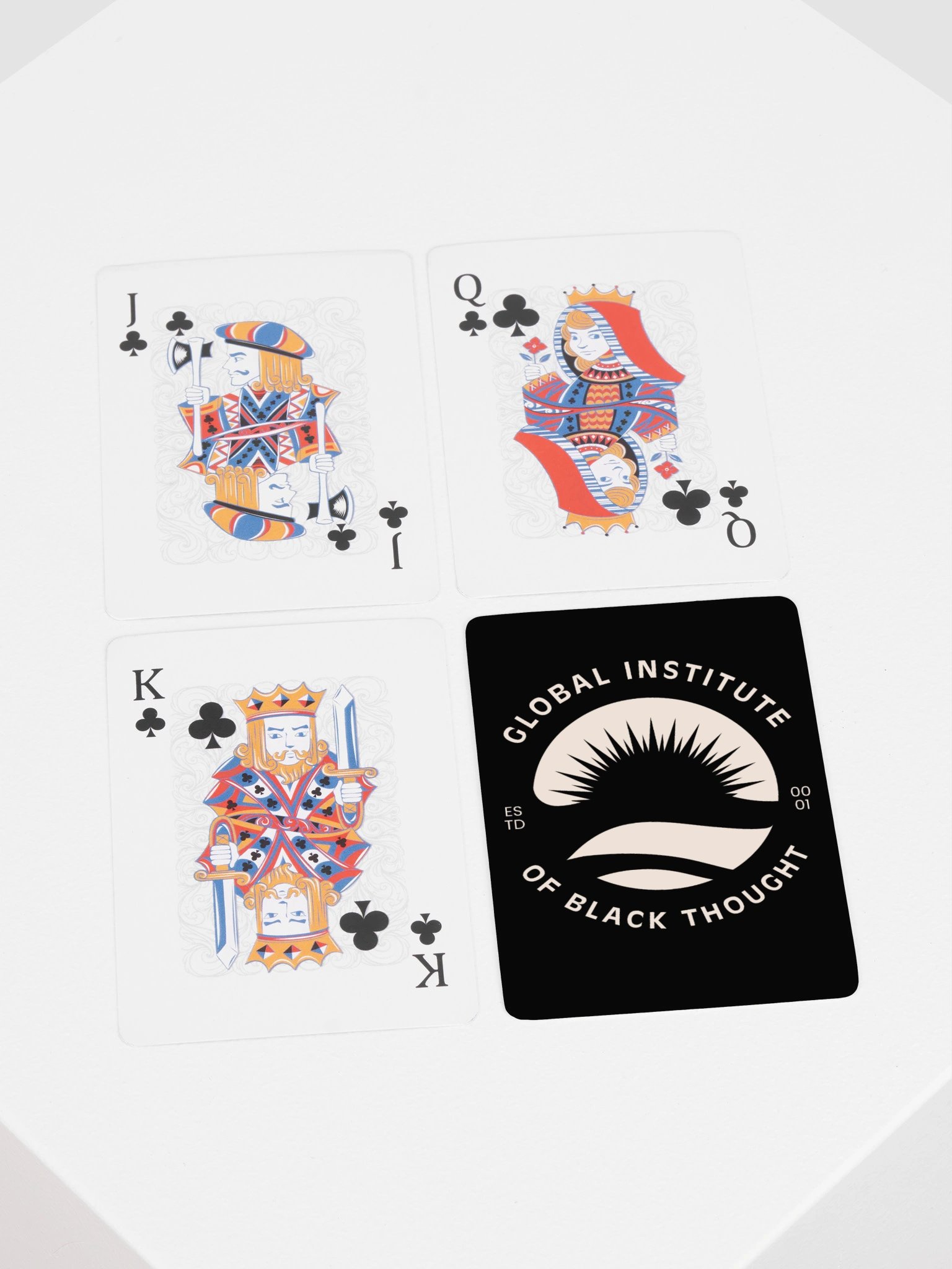 Global Institute of Black Thought | Playing Cards | Originology | Black History X product image (3)