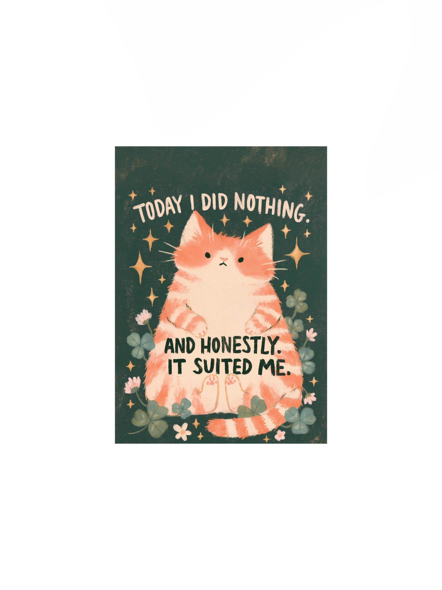 Catitude: Today I Did Nothing Poster product image (5)