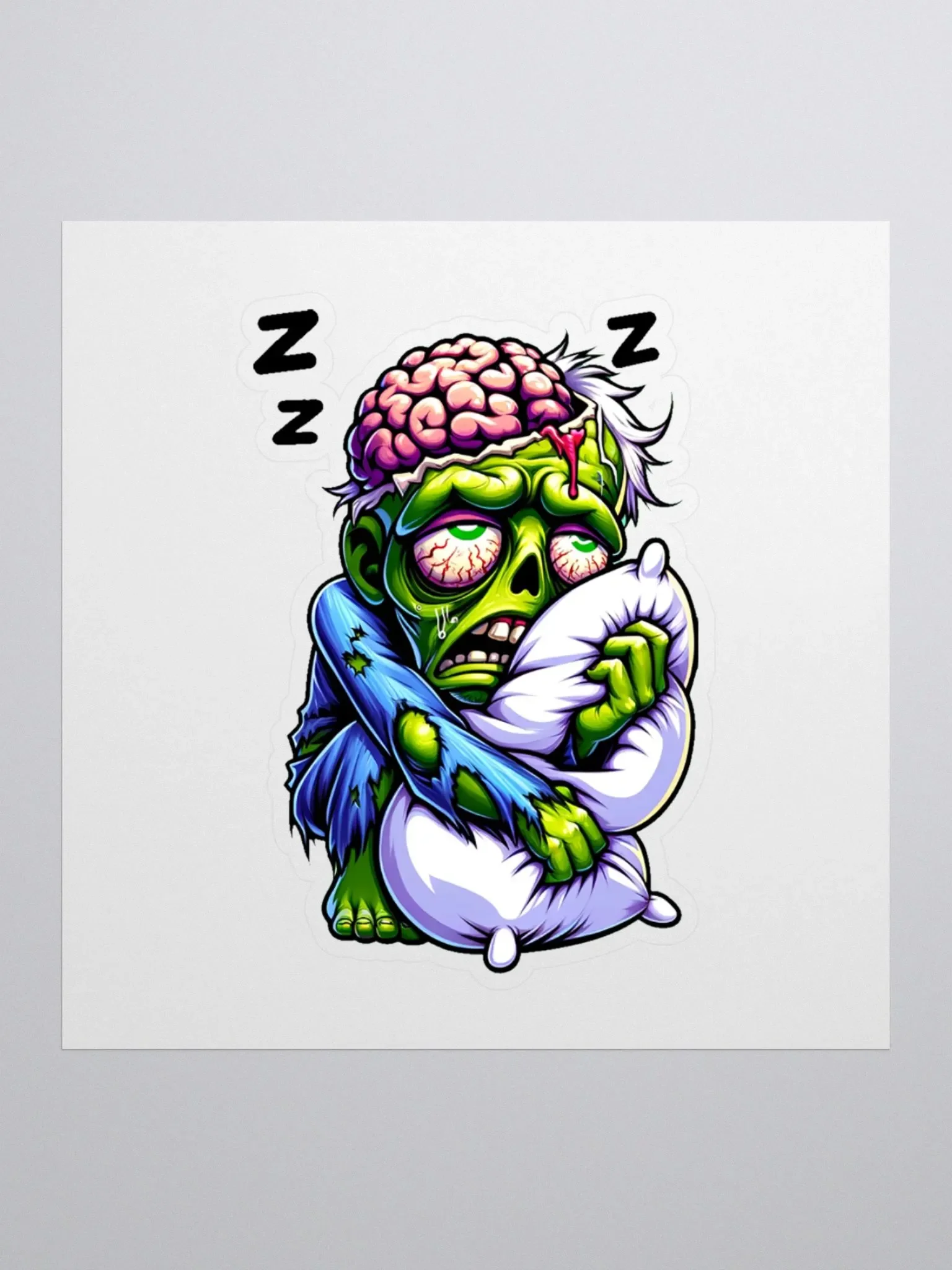 SLEEPY Emote Sticker
