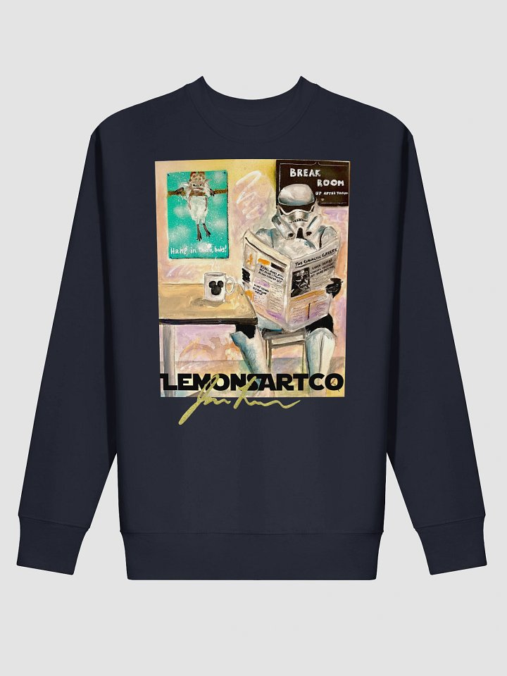 Stormtrooper Taking a Break in the Office Break Room Tee product image (17)