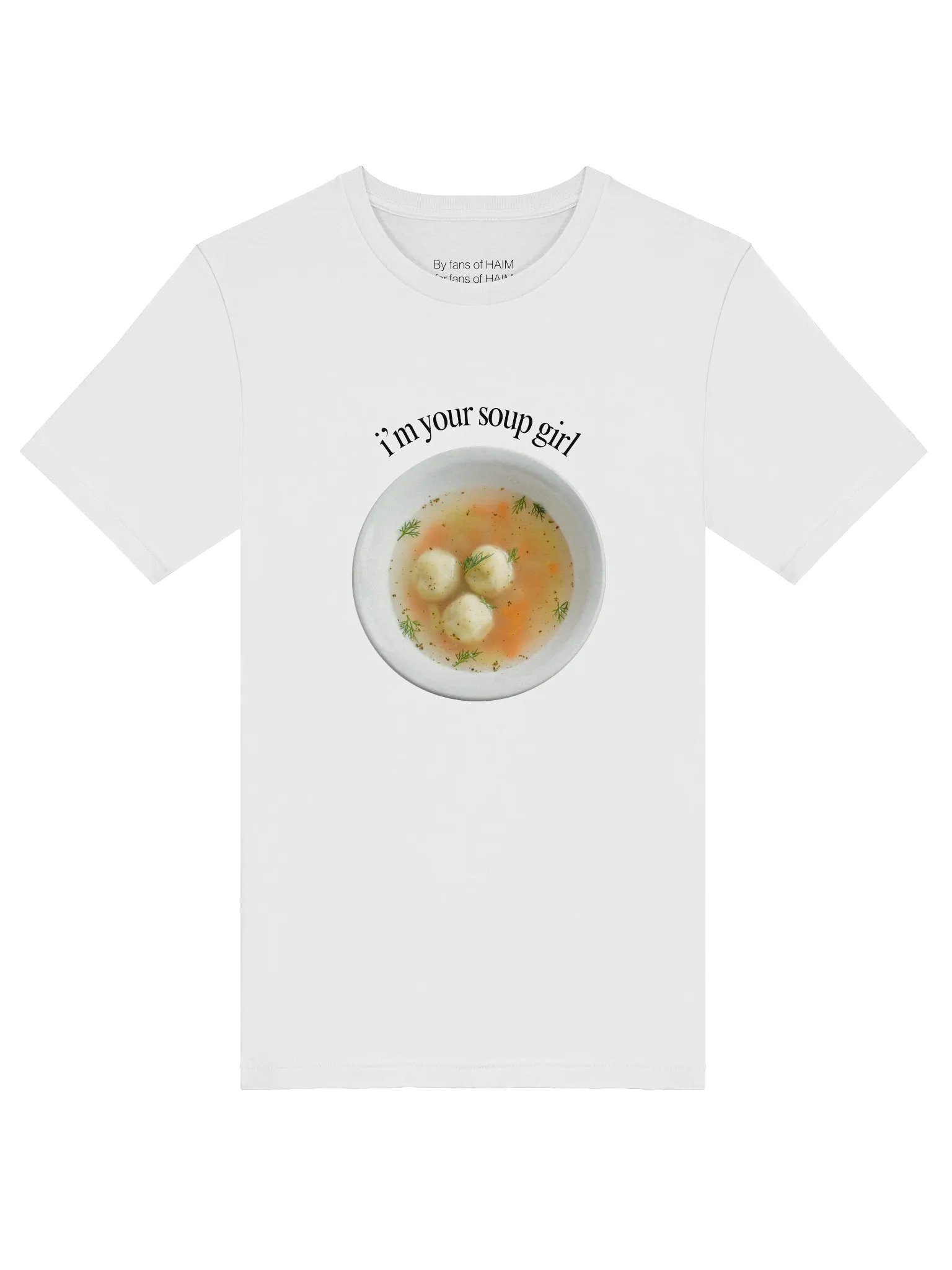 SOUP GIRL tee product image (1)