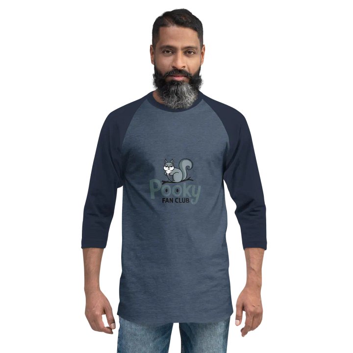 Pooky Fan Club ¾ Sleeve Raglan Tee product image (2)