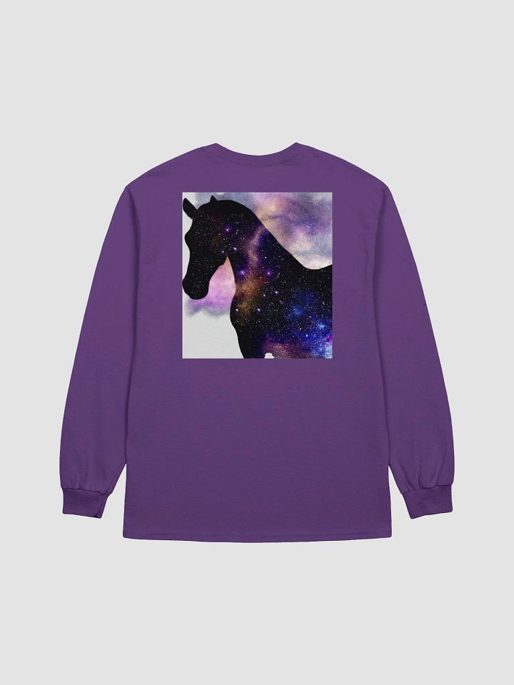 Infinity horse - Nebula horses long sleeved t shirt product image (2)