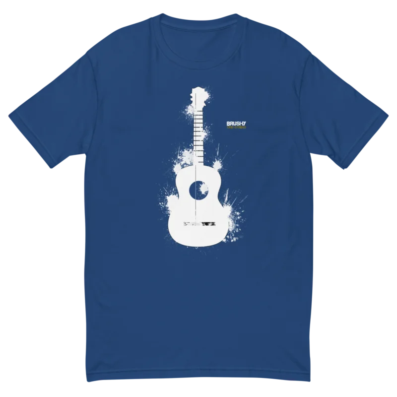 Brushy Guitar, Premium Men's T-Shirt product image (4)