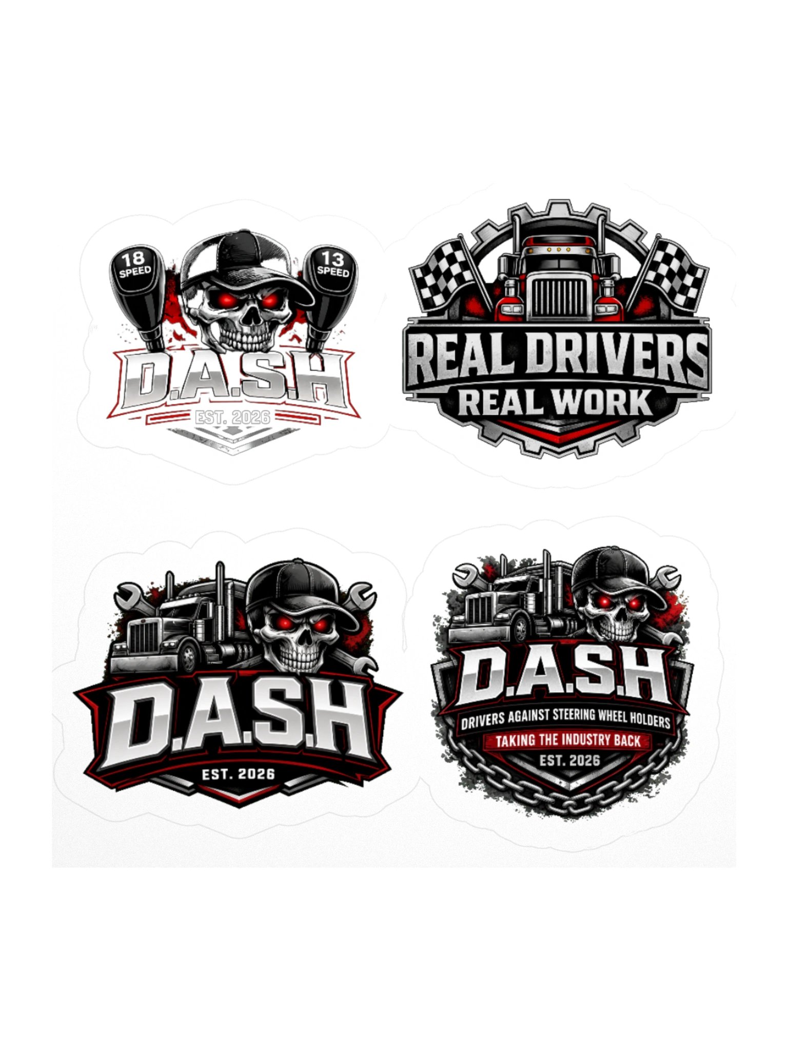 D.A.S.H Movement Stickers product image (1)