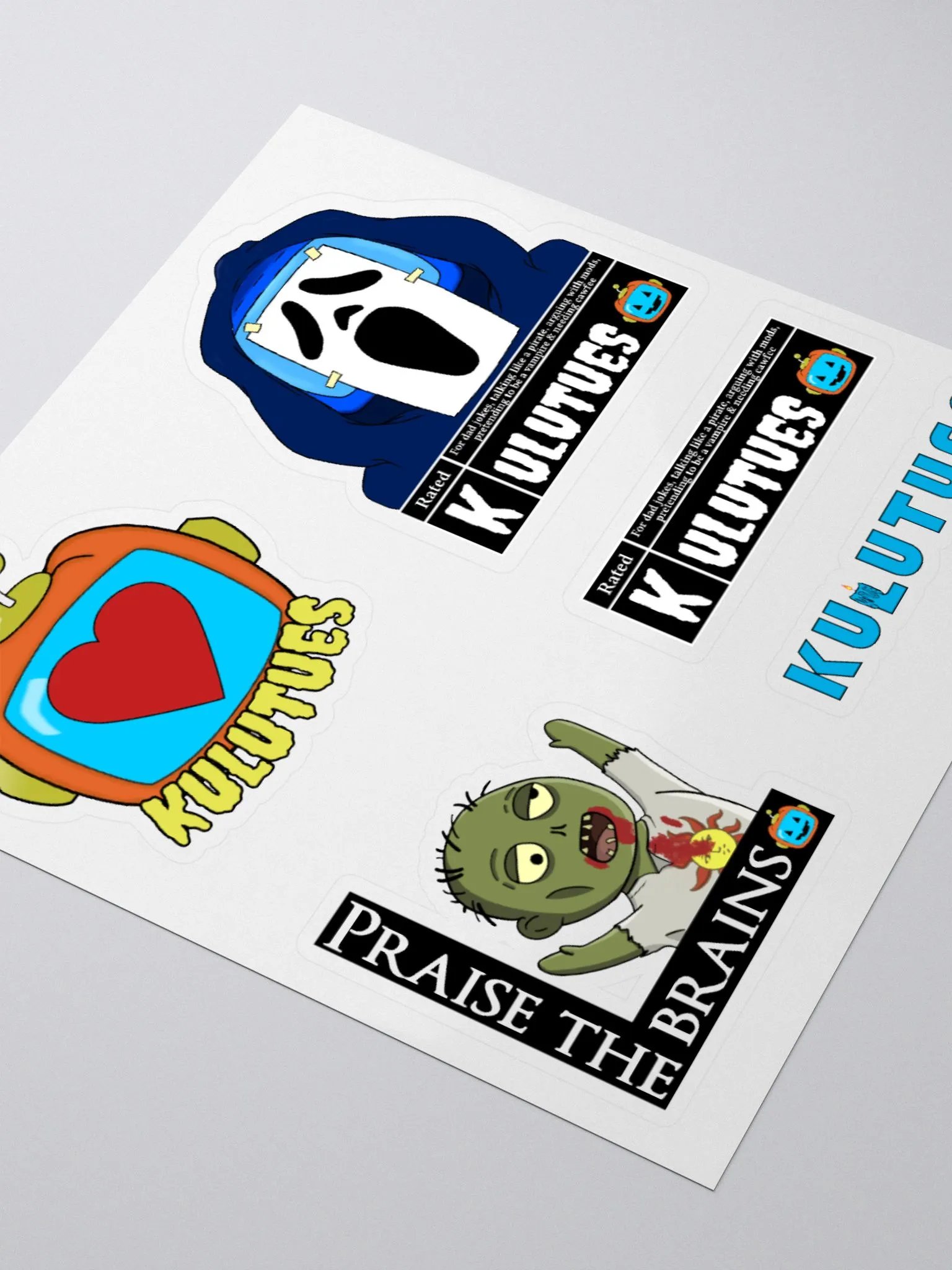 Halloween Sticker Sheet 2 product image (2)