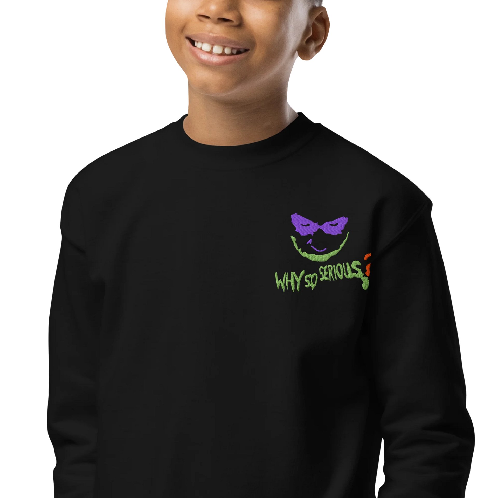 Why So Serious? Children’s Crew Neck product image (1)