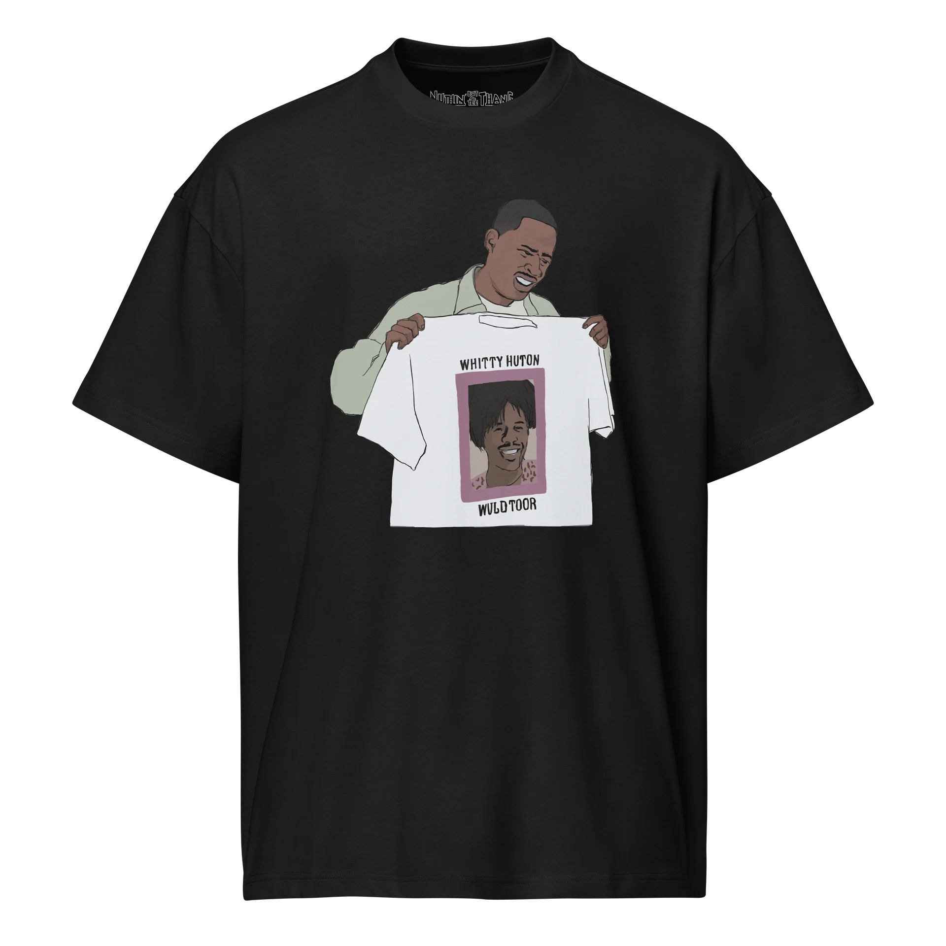 Whitty Huton Premium Oversized T-Shirt product image (1)