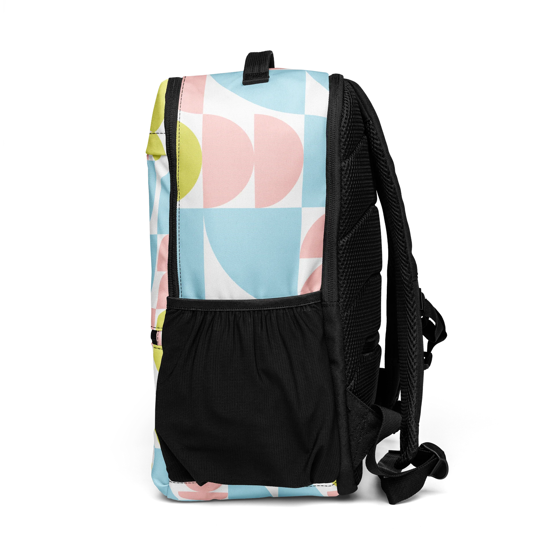 Pastel Geometry All-Over Backpack product image (4)