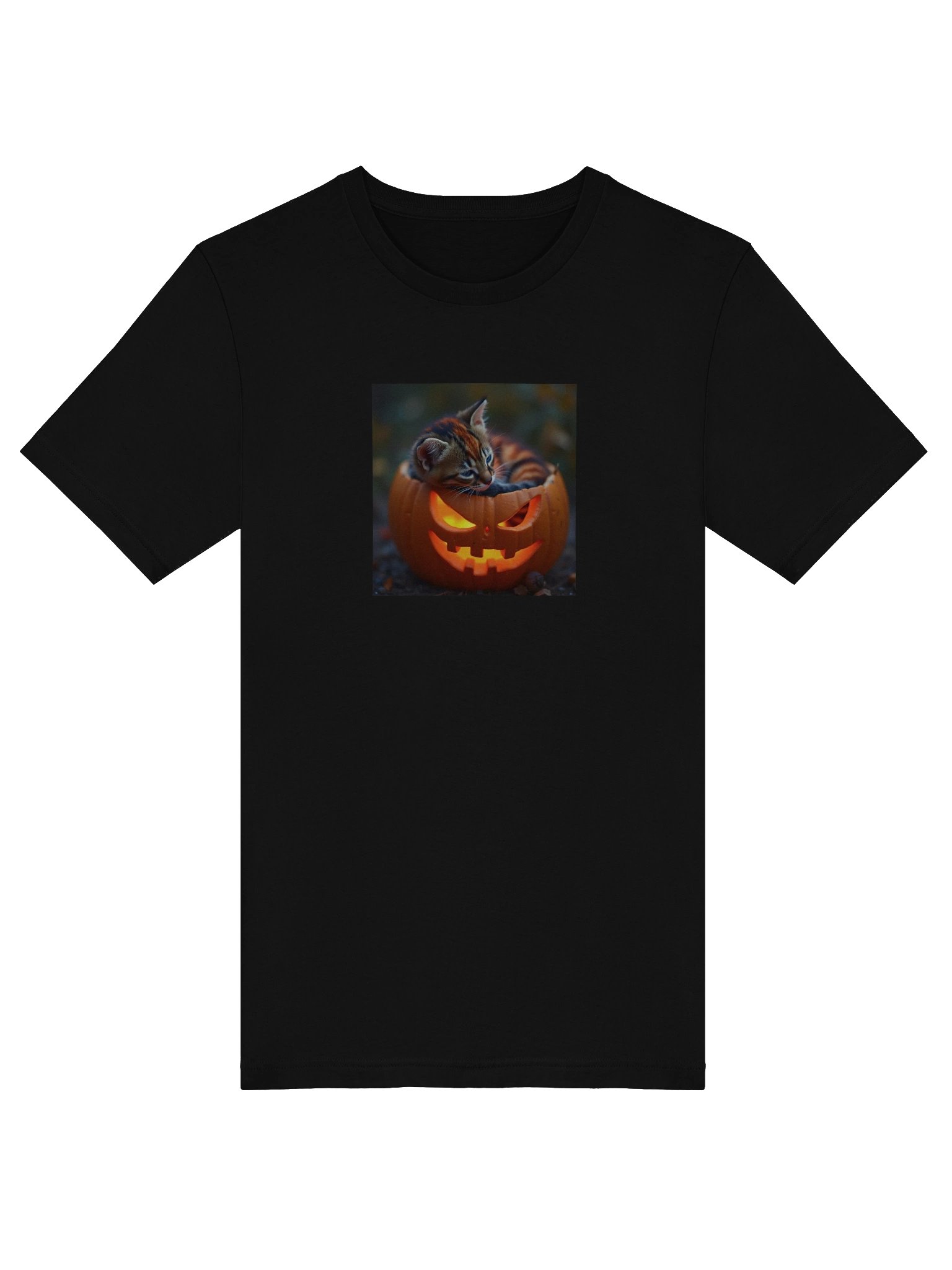 Pumpkin Kitten T-Shirt product image (5)