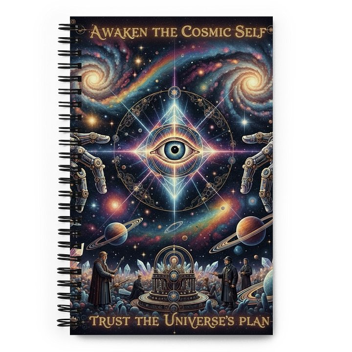Cosmic Awakening -Spiral Notebook product image (1)
