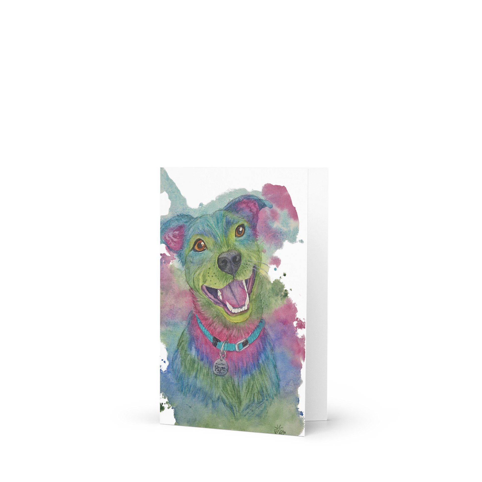 Vibrant Faye - Greeting Card product image (1)
