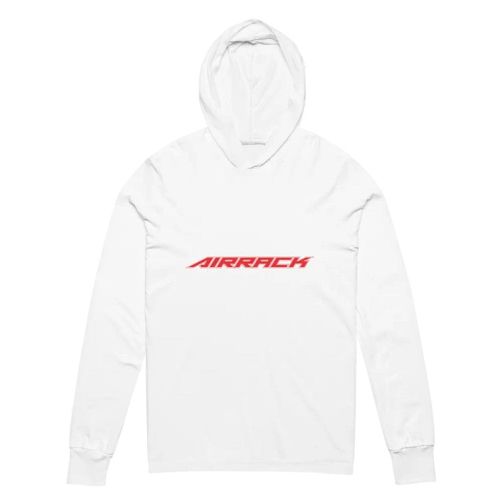 airrack - thin not a hoodie - bella-canvas-unisex-hooded-long-sleeve-tee product image (2)