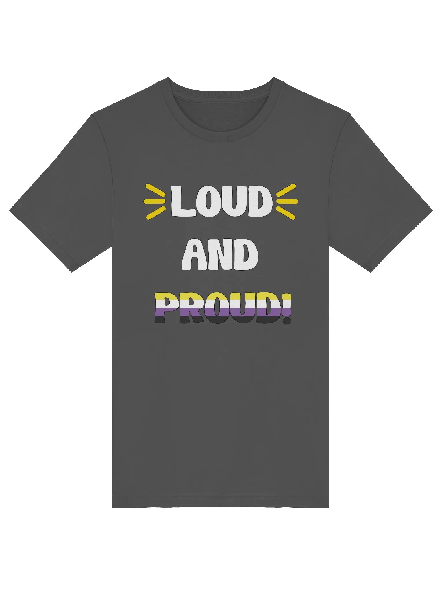 Loud and Proud Nonbinary T-Shirt product image (29)