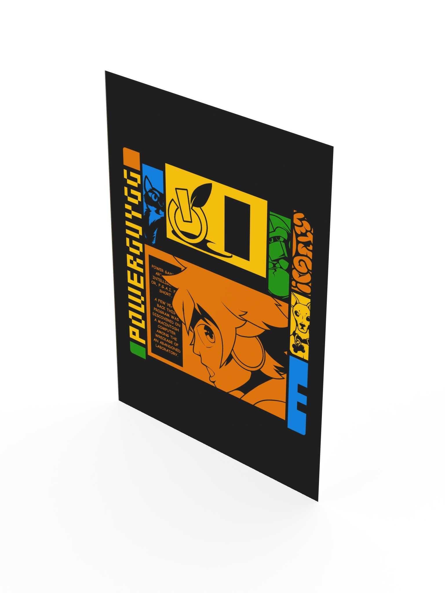 PowerGuyGG Floppy Disk Print product image (3)