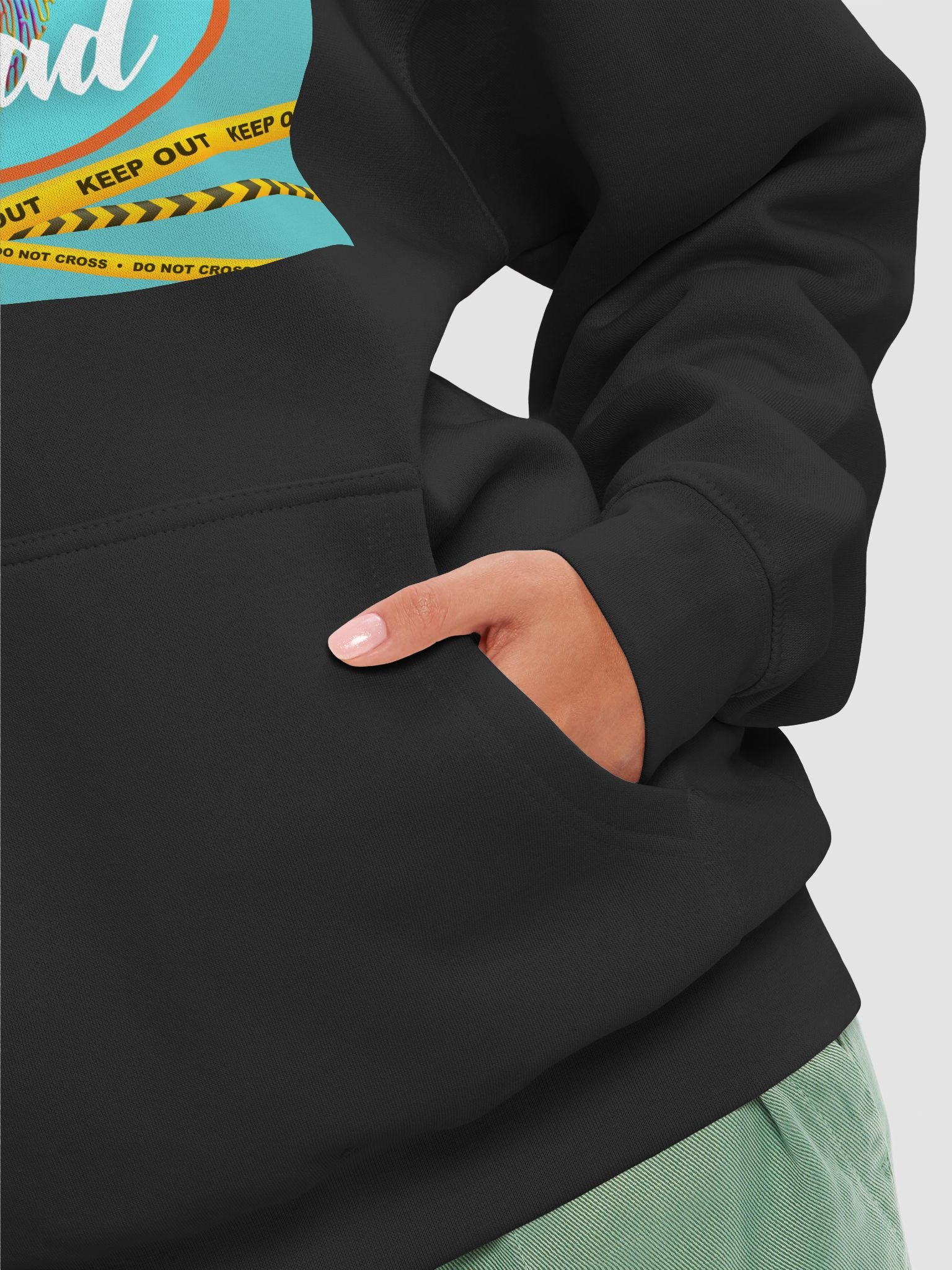 True Crime Squad Fingerprint Hoodie product image (59)