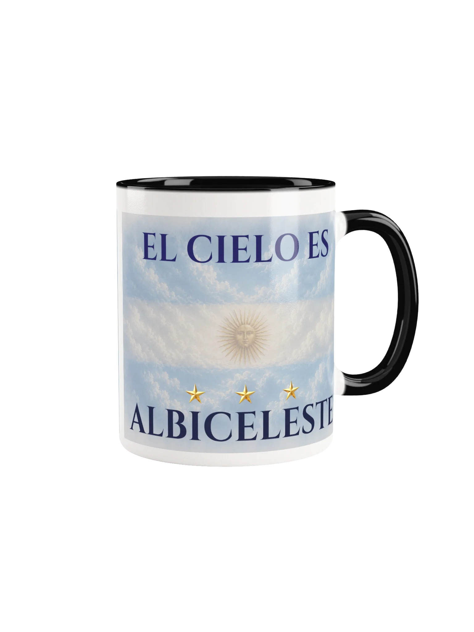 "El Cielo Es Albiceleste" – Argentina Fan Mug product image (2)