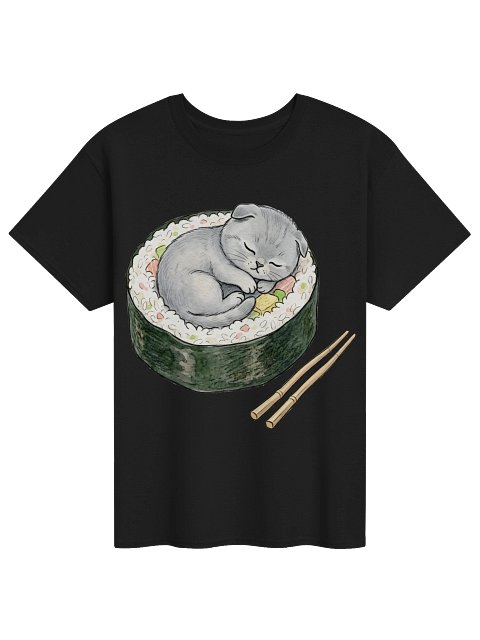 Sushi Roll Fold Tee