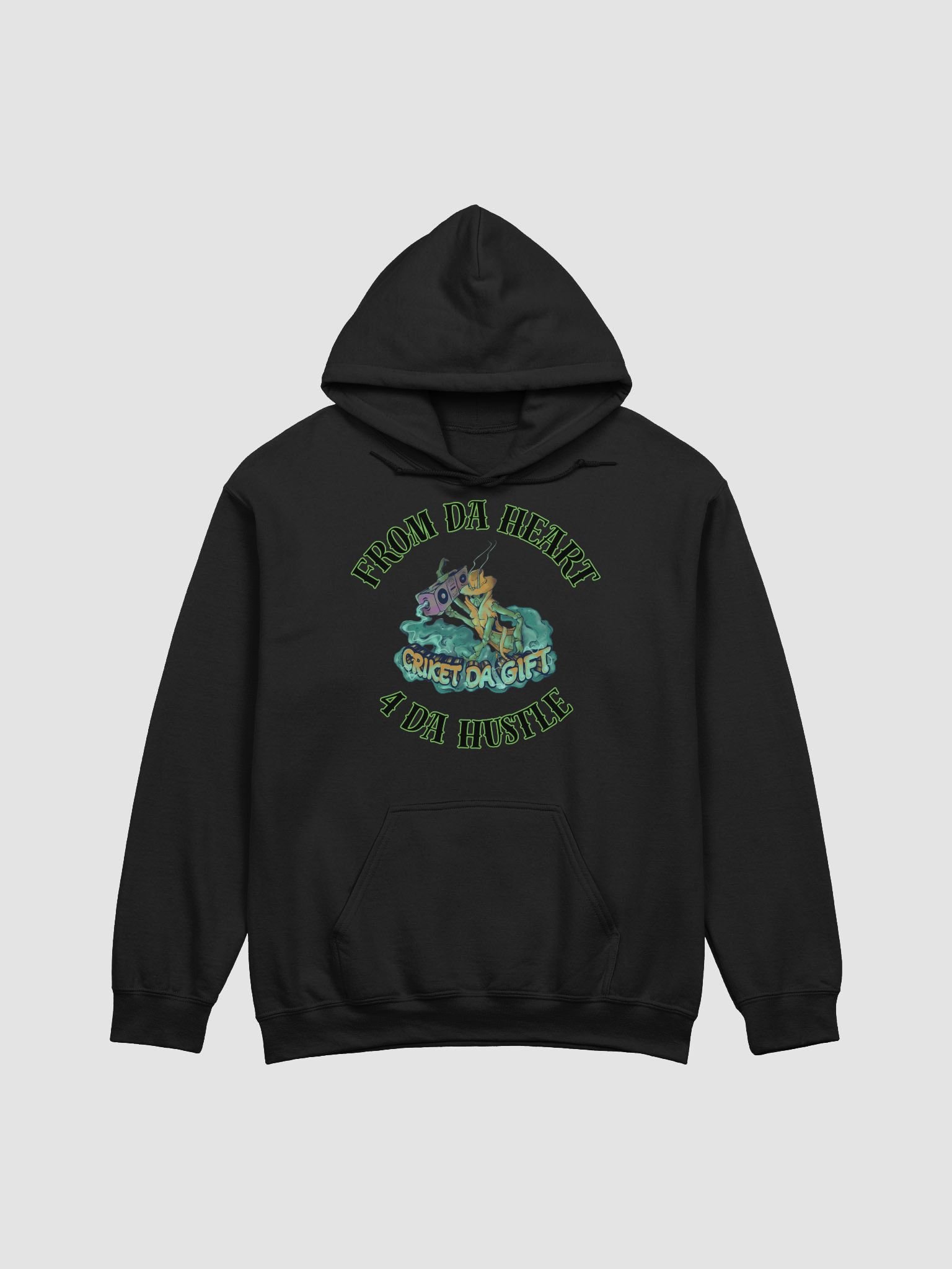 Criket Da Gift “From Da Heart, 4 Da Hustle” Signature HoodieLevel up your everyday style and rep your journey with the Criket Da Gift “From Da Heart, 4 Da Hustle” Signature Hoodie. This classic Gildan product image (3)