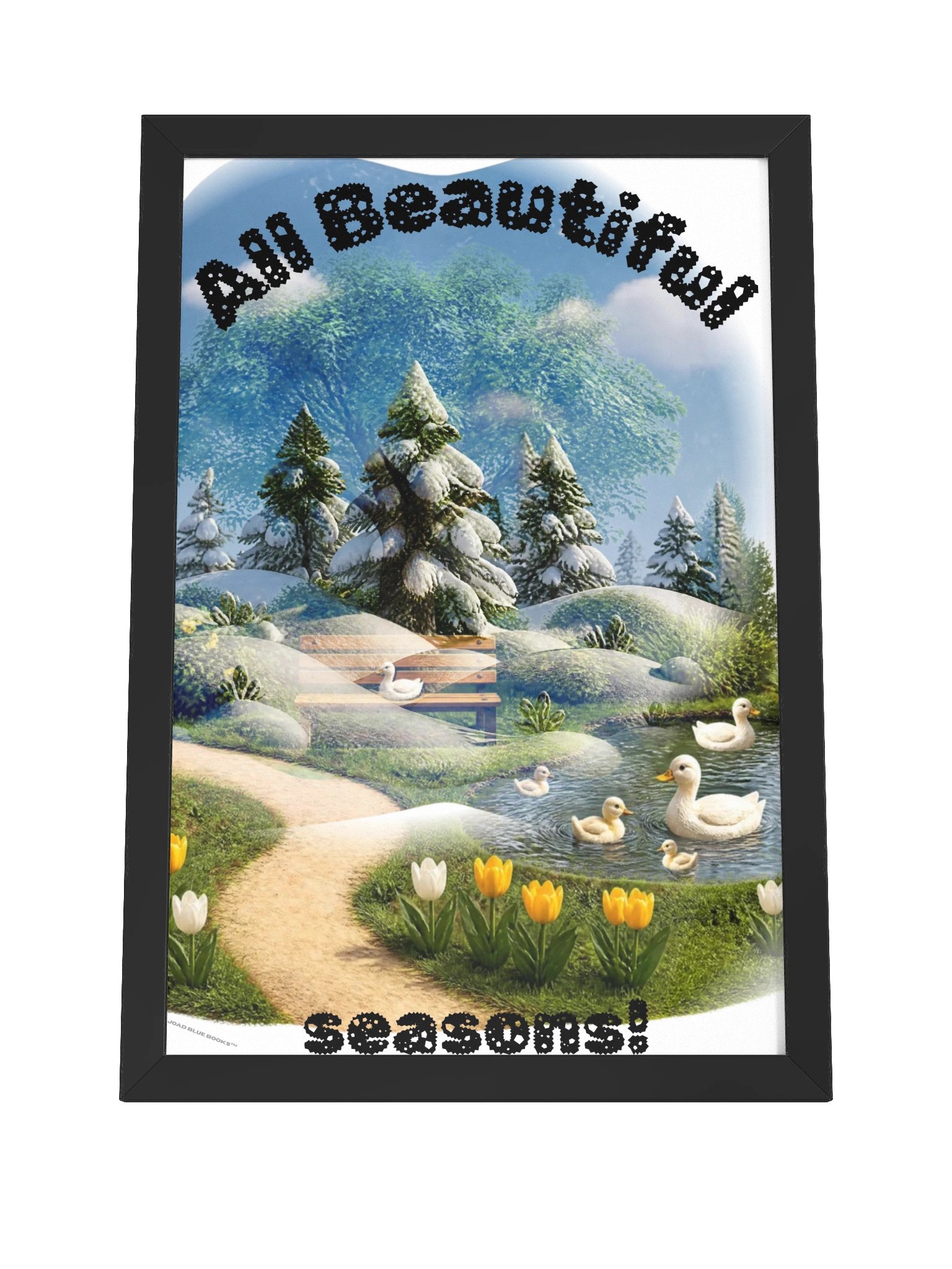 Seasons Aesthetic Wall Frame - Cozy Fall Art product image (22)