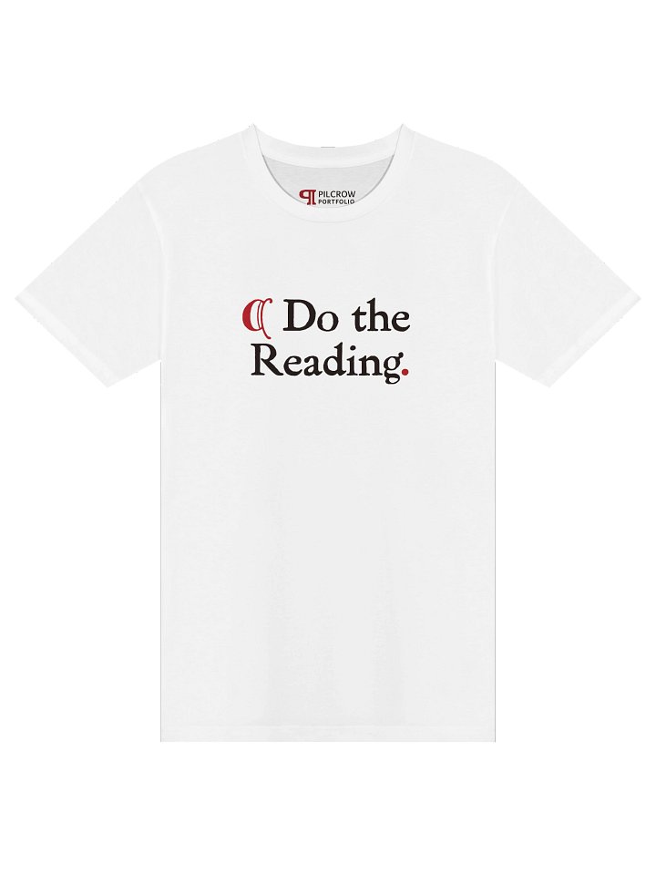 Do the Reading (Old Style) - Unisex Heavyweight Cotton T-Shirt product image (1)