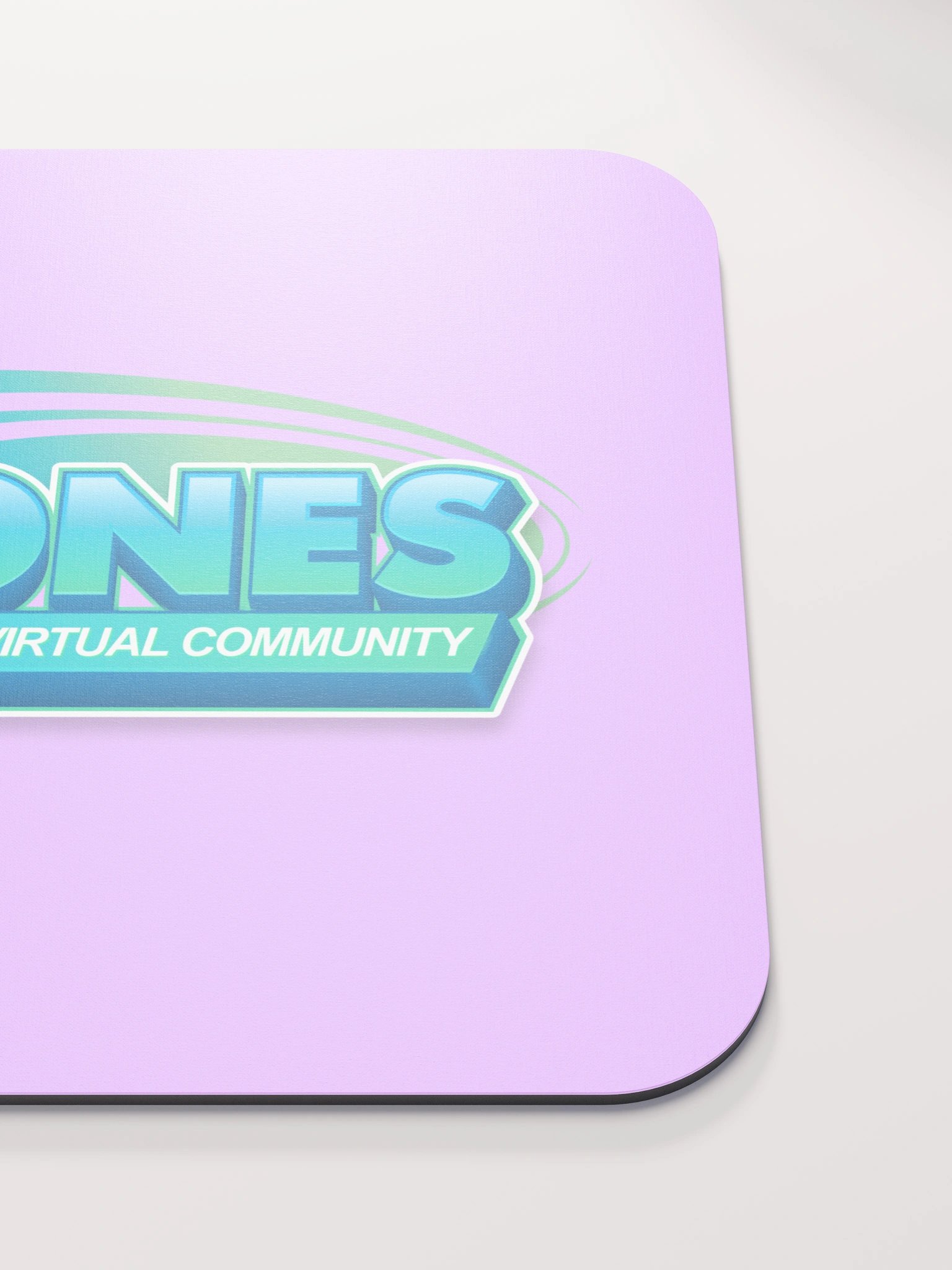 VZones Logo Mouse Mat - Pink product image (5)
