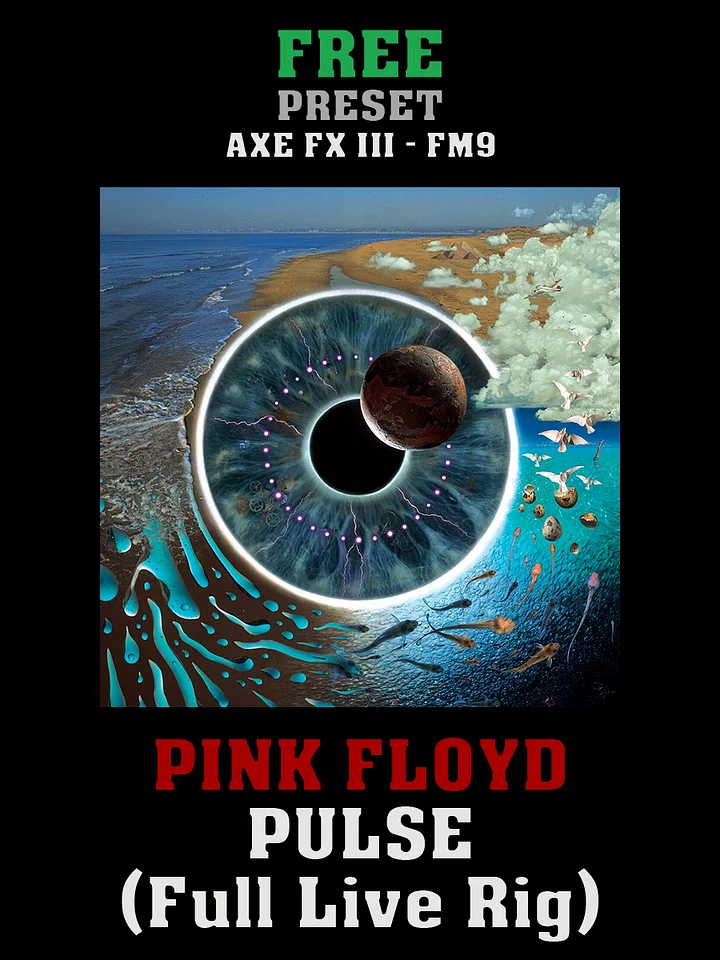 Pink Floyd - PULSE (Full live rig) | Free Preset | Axe FX III - FM9 - FM3 product image (1)