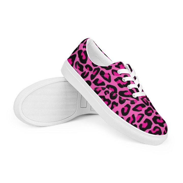 Leopard Print Lace Up's (Women's) PNK product image (1)