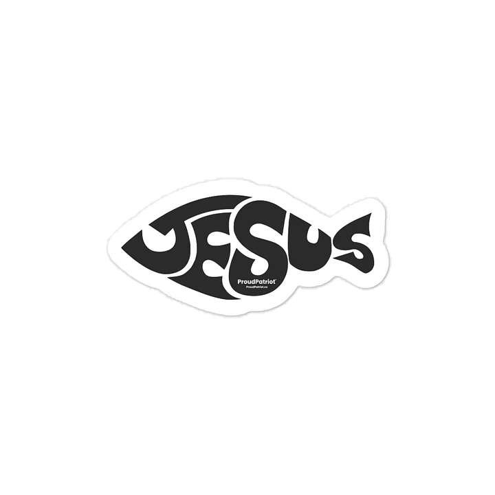 Jesus Vinyl Sticker product image (1)