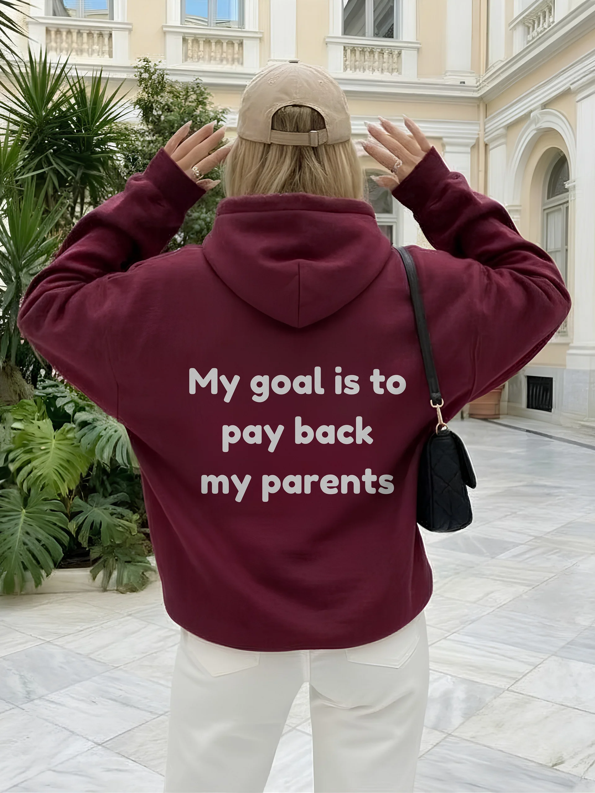 My Goal Is To Pay Back My Parents Hoodie product image (1)