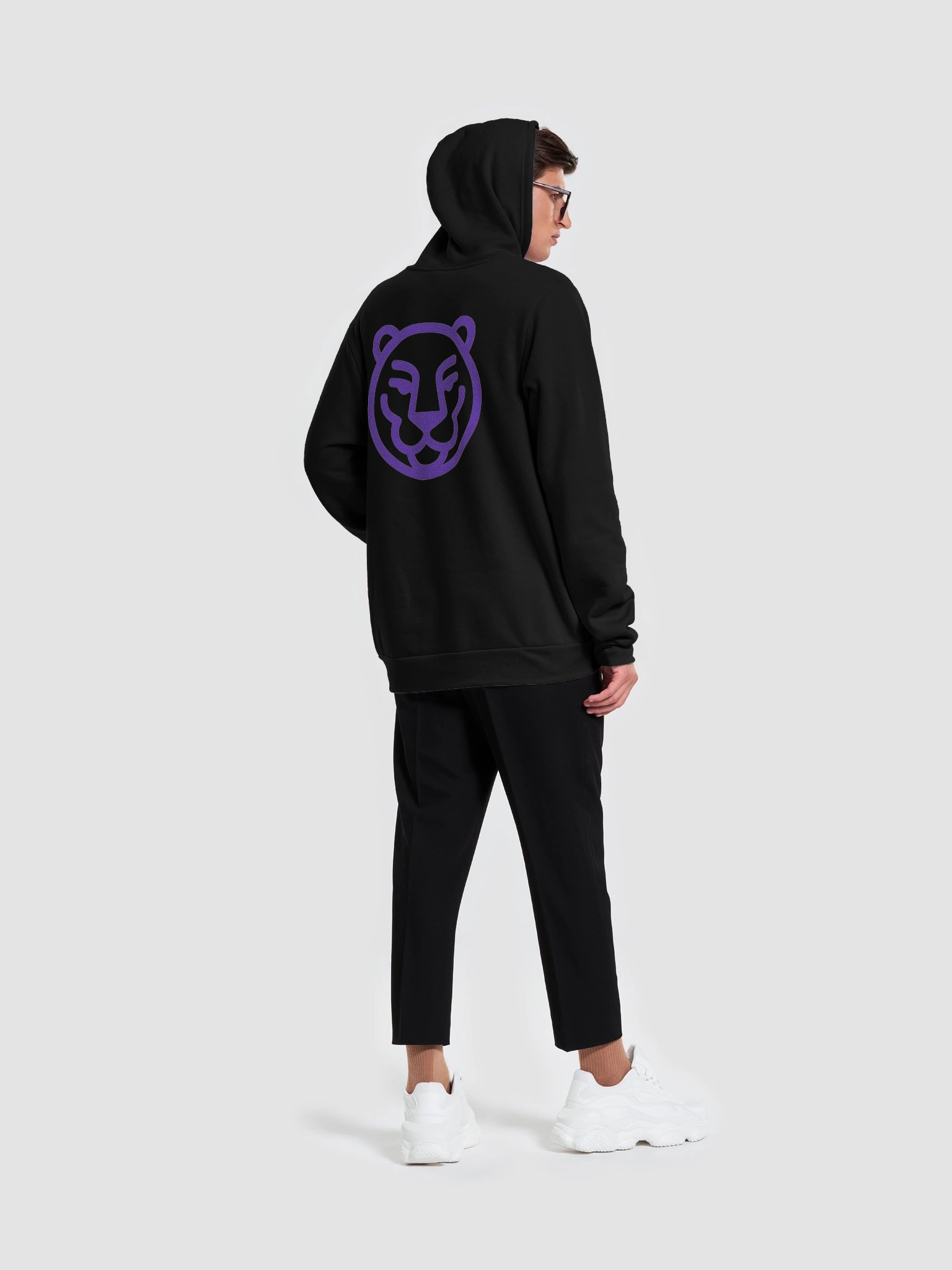 Purple Tiger Super Soft Hoodie product image (6)