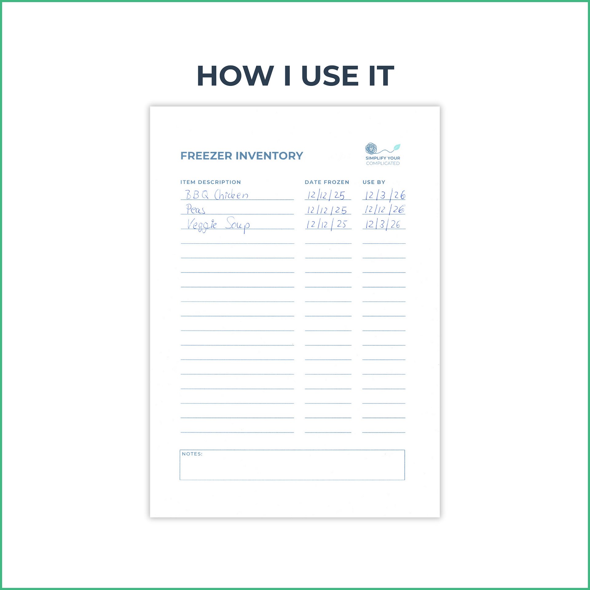 Freezer Inventory Tracker product image (3)