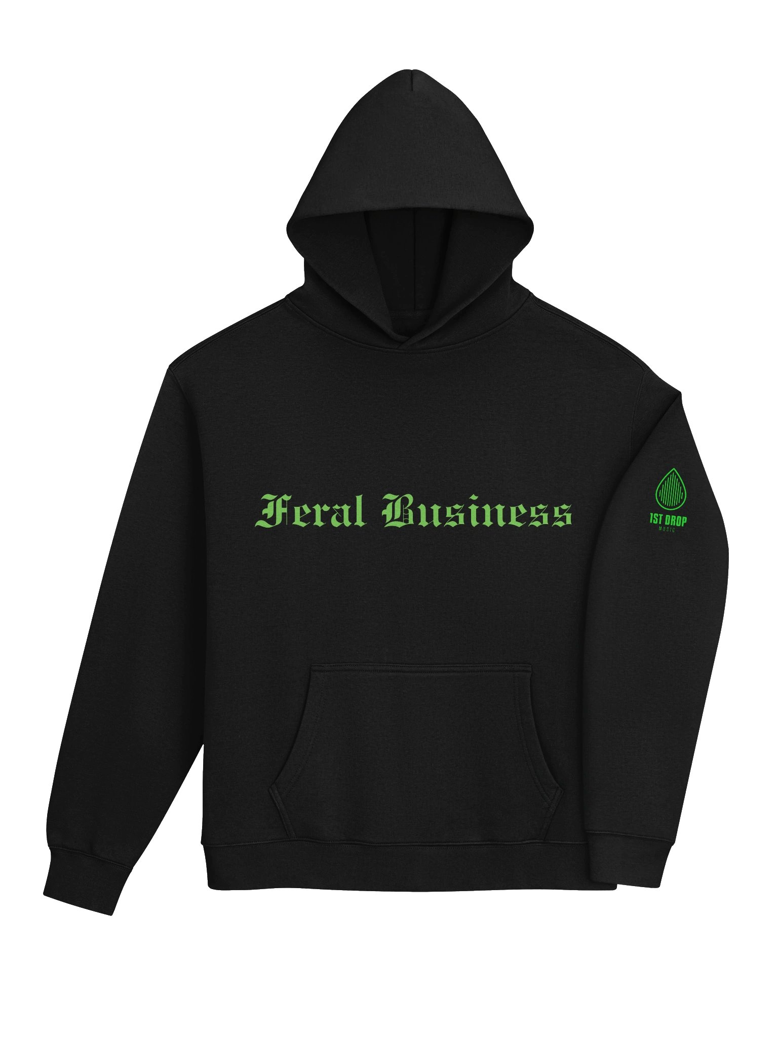 Feral Business - Old English Absinthe Unisex Hoodie product image (4)